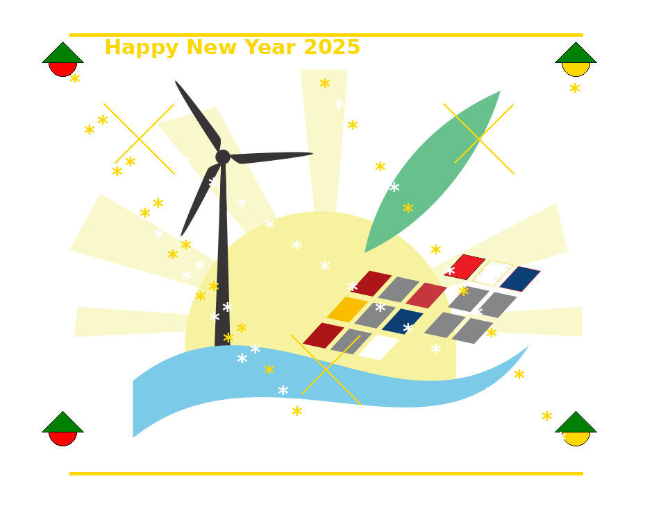 The Sunrise project team wish you a Happy New Year and Merry Christmas!